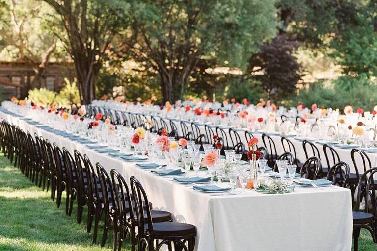 Gardener Ranch Wedding Dinner