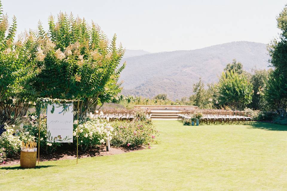 Homan Ranch ceremony