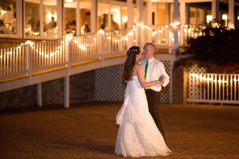 Couple dancing