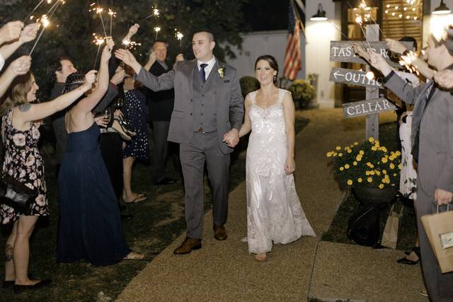 Sparkler walk out