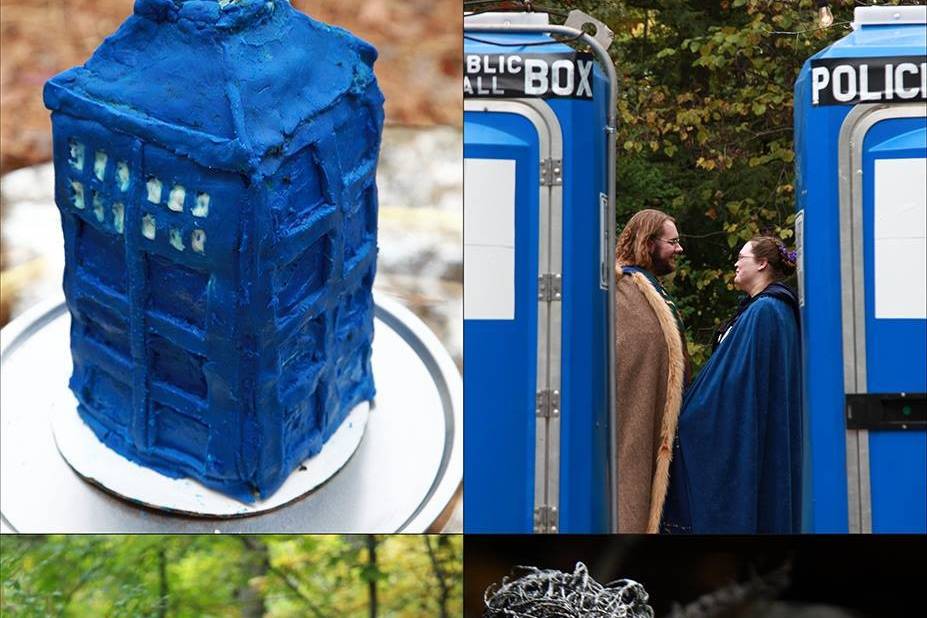 Dr Who Time Travel Wedding!Pink Light Images Weddings