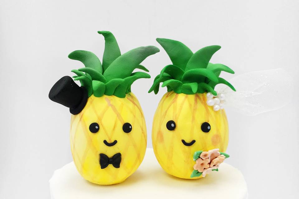 Pineapple decorations