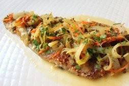 Pecan Crusted Trout with Rosemary Orange Butter