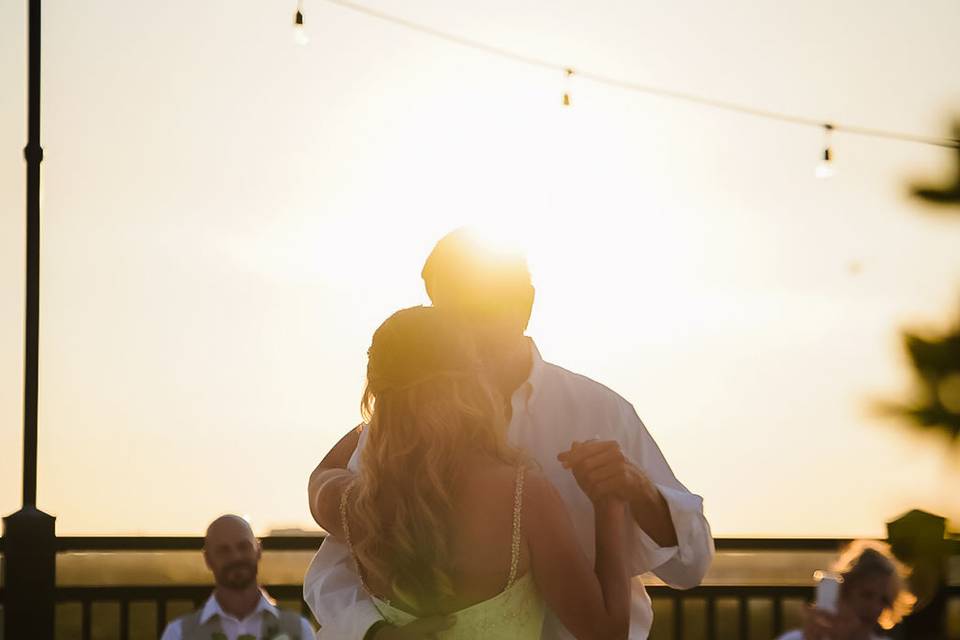 Sunset Father Daughter Dance