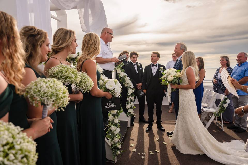 Boat wedding