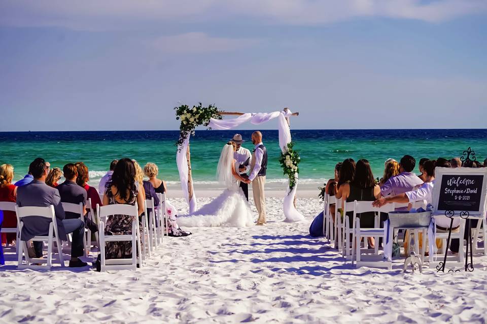 Henderson Beach Wedding