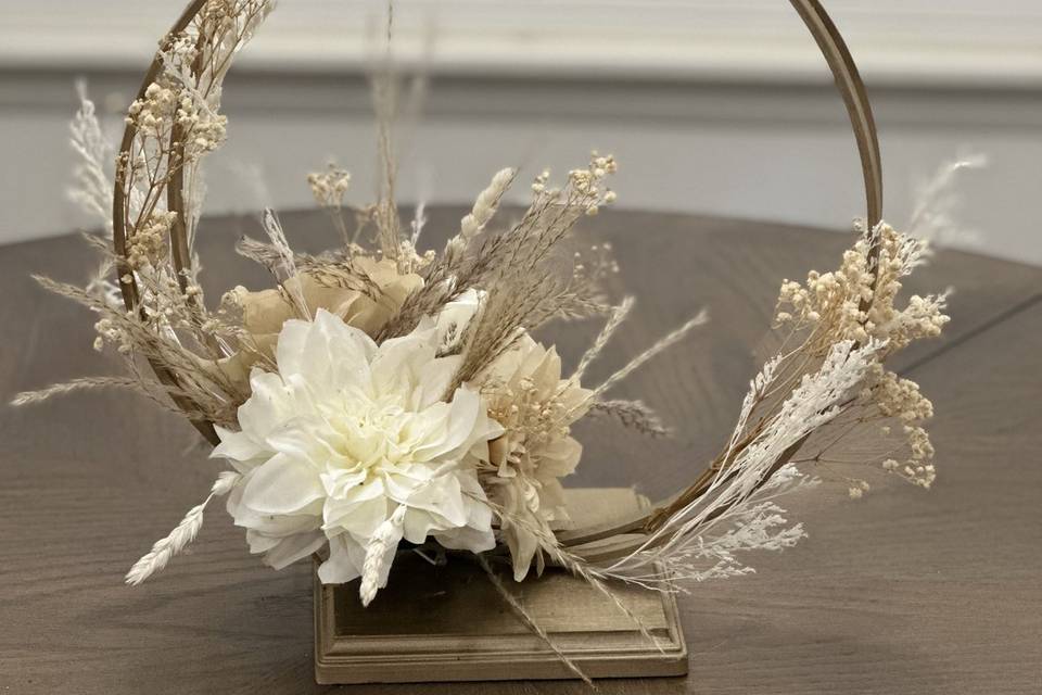 Boho themed flowers (12')