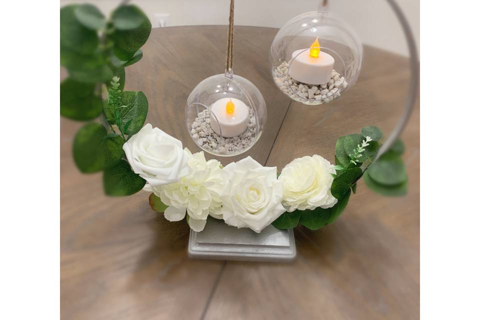 Double bubble candle