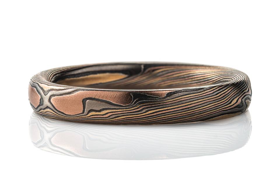 Red and Yellow Gold Ring