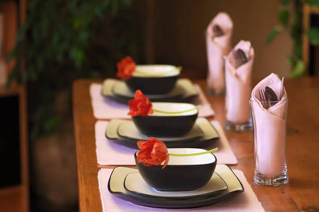 The tables are set