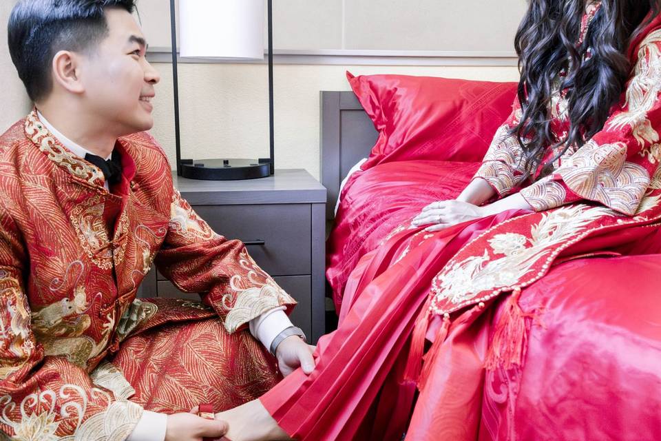 Chinese wedding style