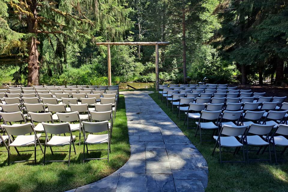 Ceremony at the river