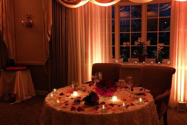 Sweetheart table