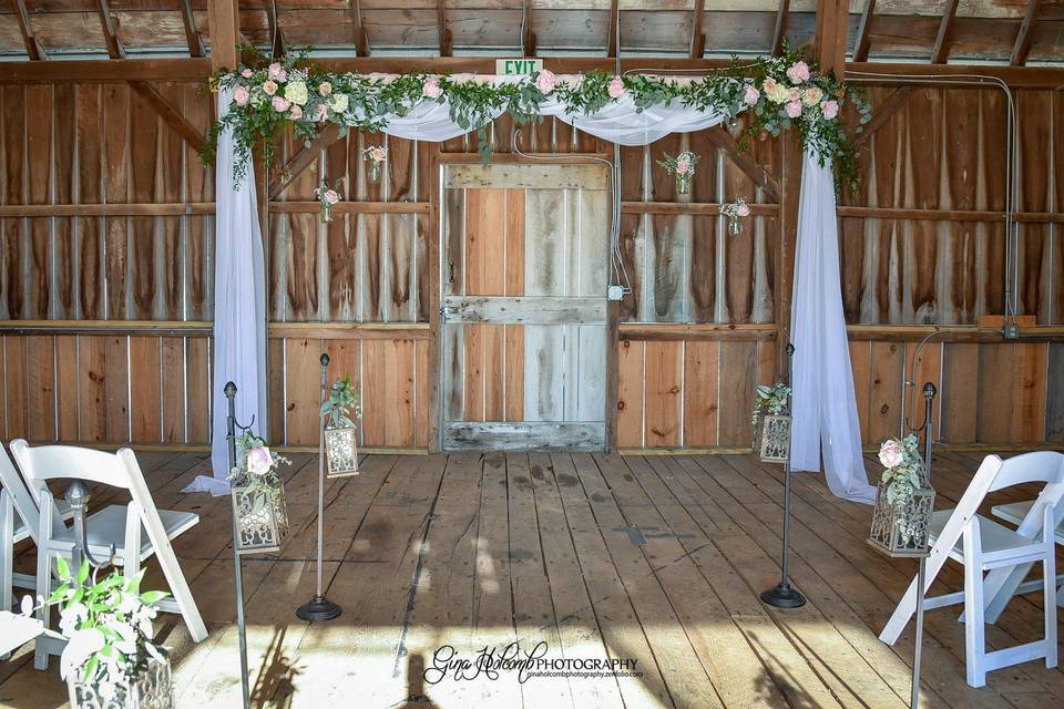 Barn Ceremony