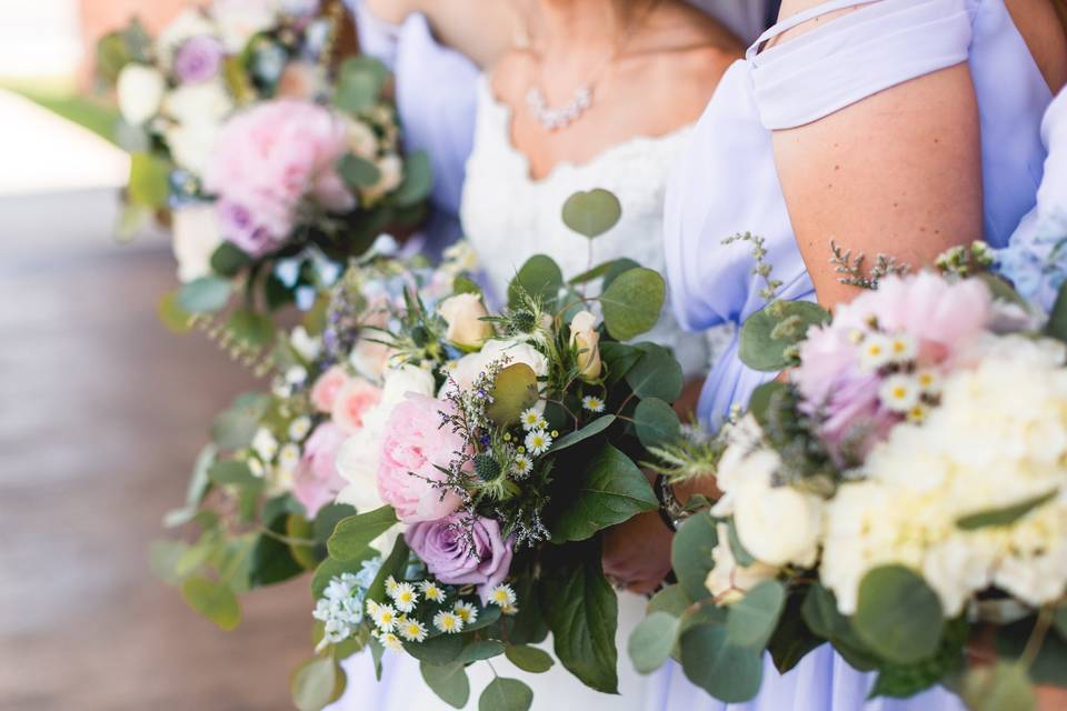 Spring bouquets