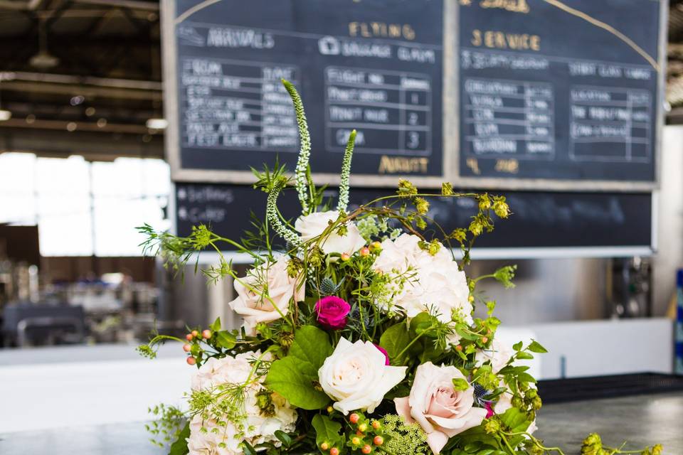 Brewery wedding