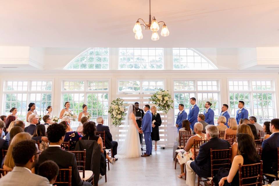 Indoor Wedding Ceremony
