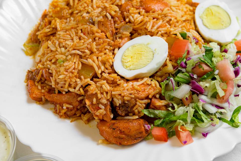 Chicken biriyani