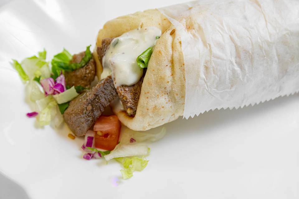 Lamb pita