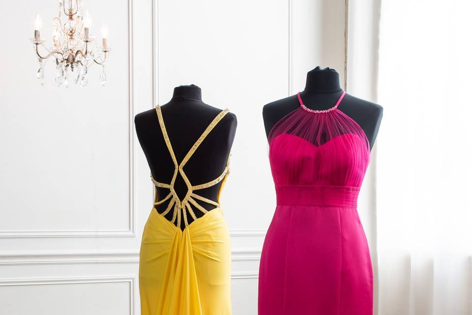 Colorful gowns