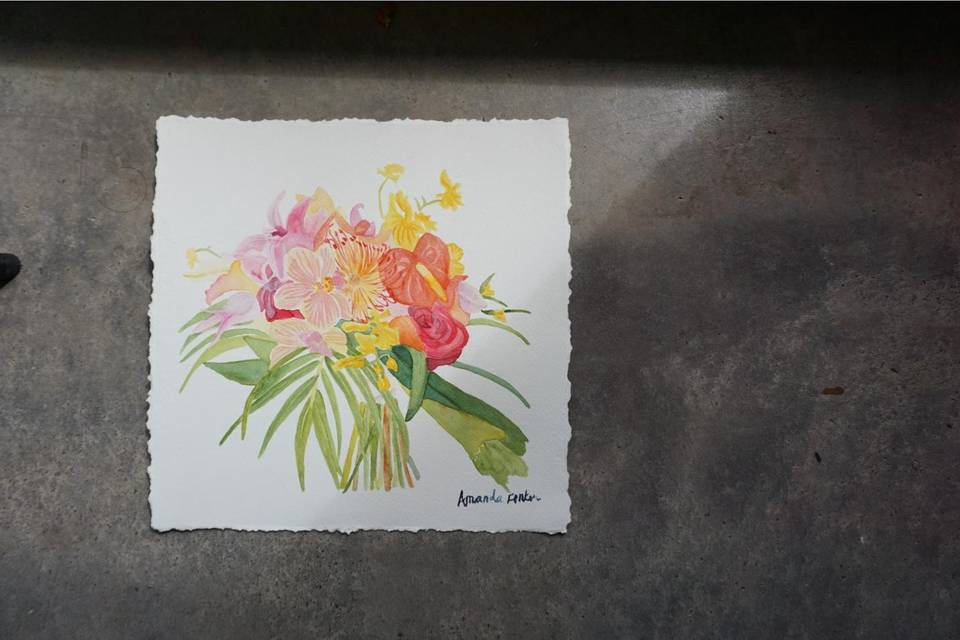 Bouquet Paintings