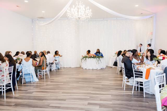 Dinner in the ballroom