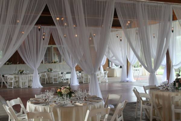 Sheer draping