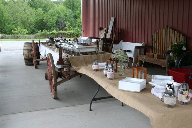 Buffet area