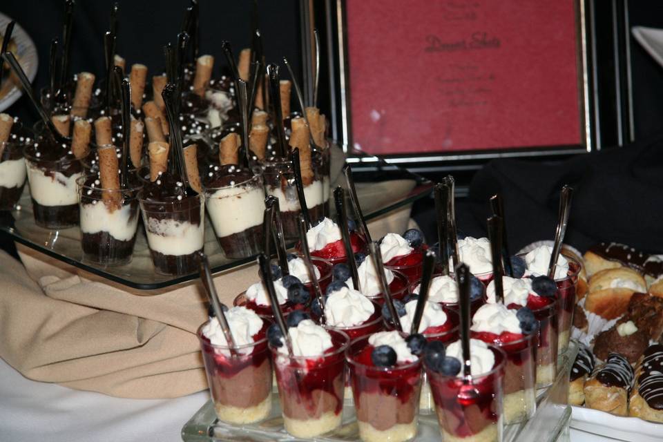 Dessert table