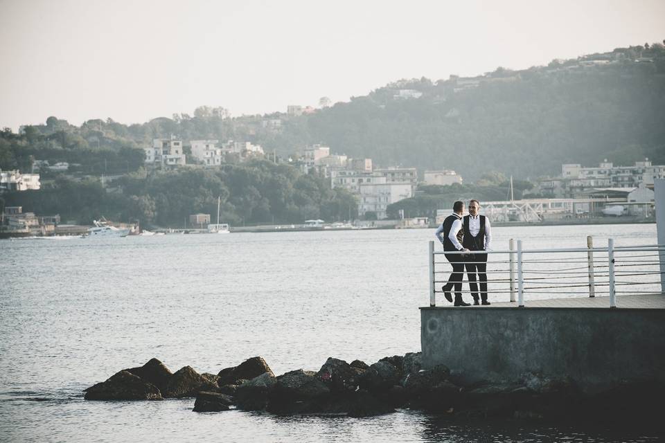 Lovers at the sea