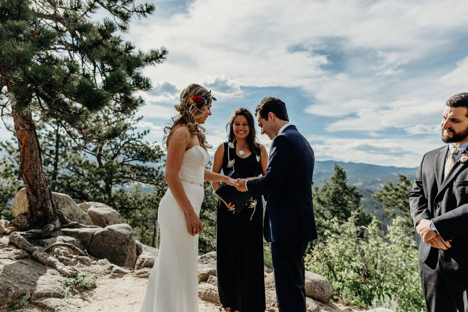 Flagstaff Mountain Wedding