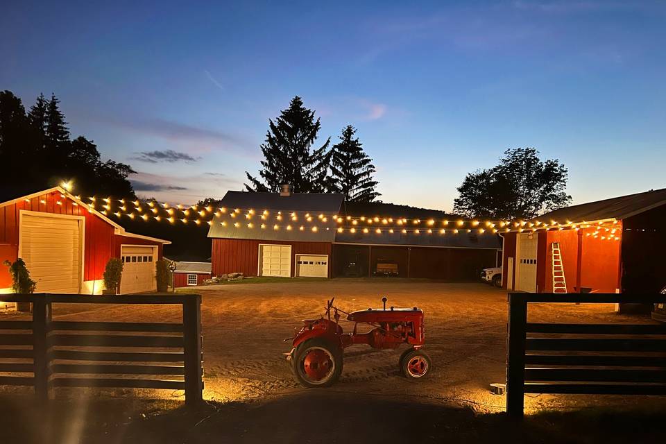 Outside Barn