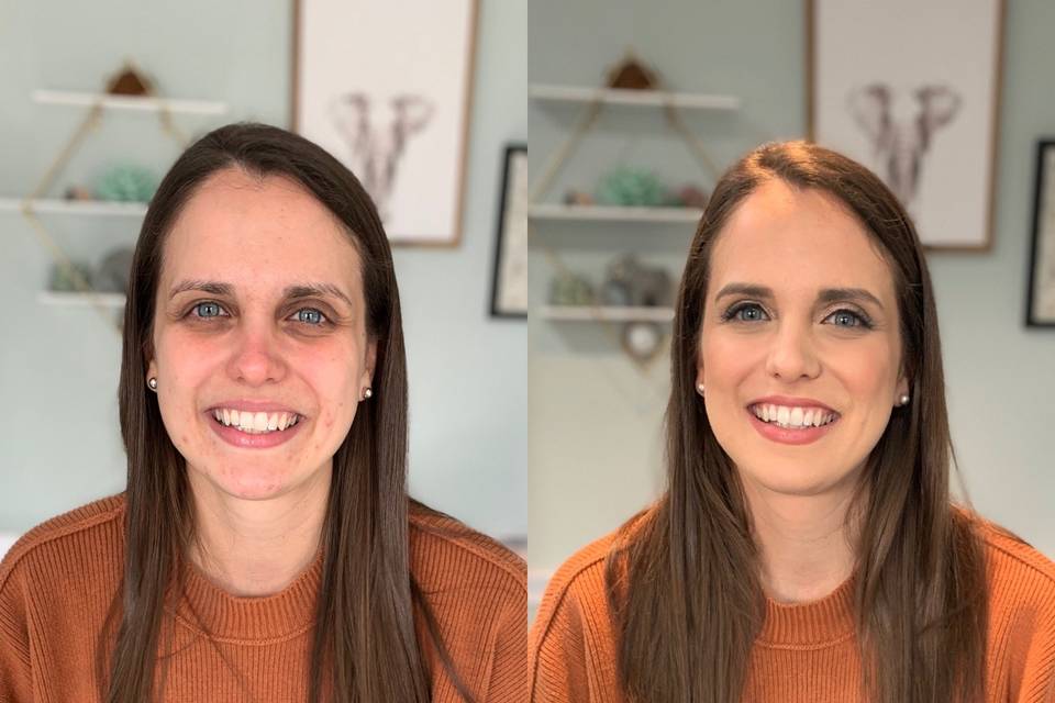 Client before and after