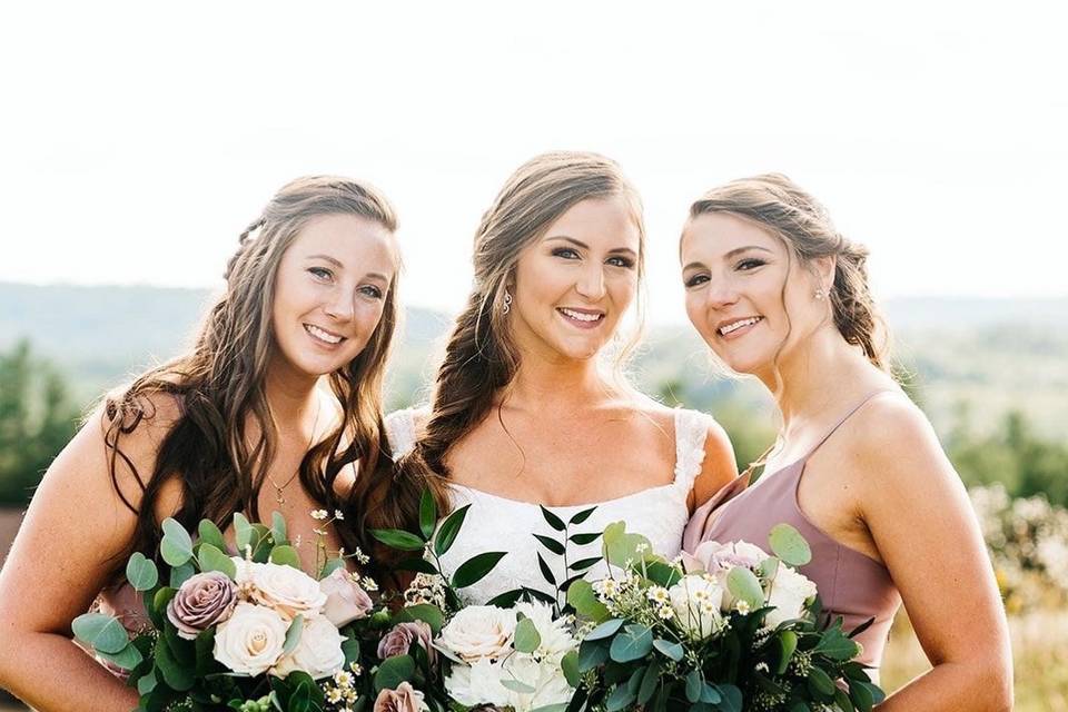 Bridal party beauties