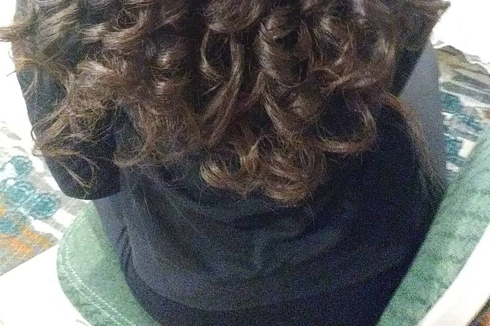 Wedding hair
