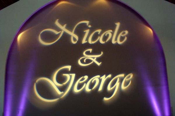 CUSTOM MONOGRAM for NICOLE & GEORGE