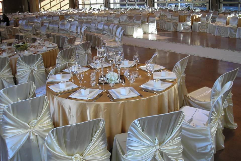 Large wedding & reception