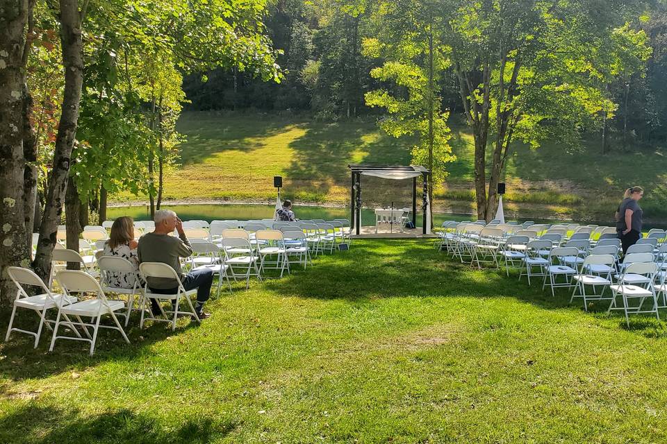 On Site Ceremony Setup