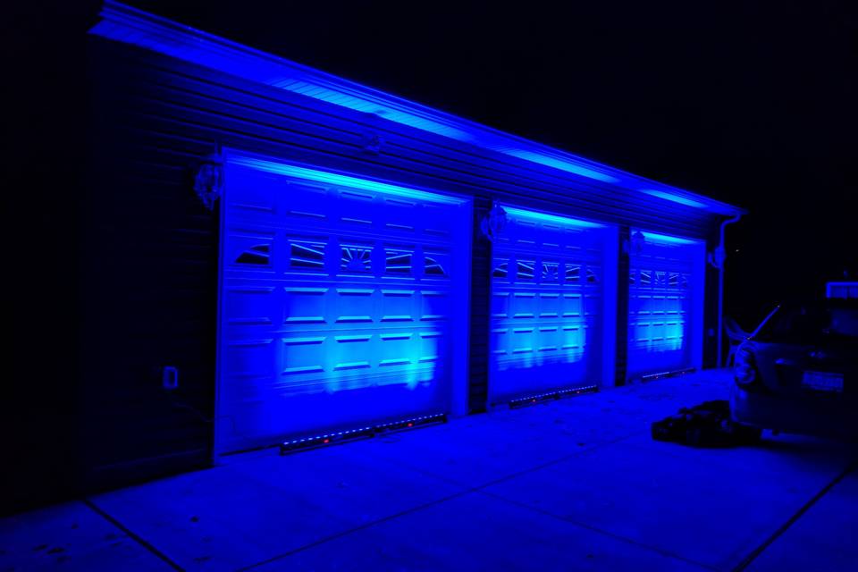 Uplighting Blue