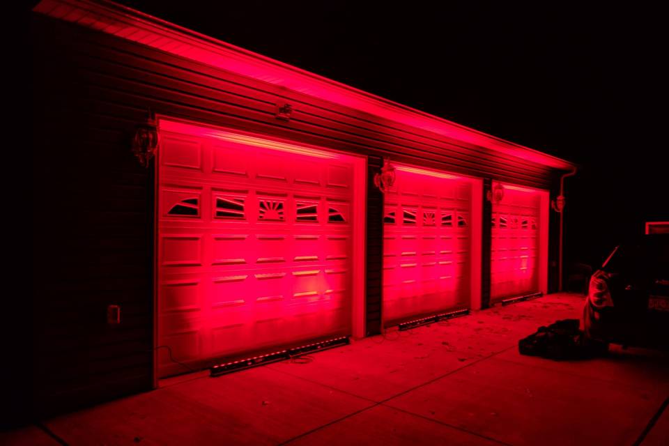 Uplighting Red