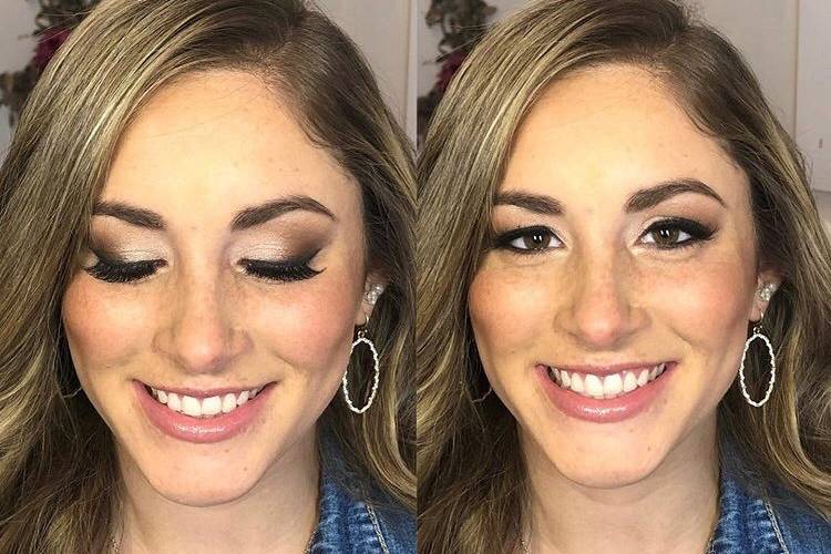 Photoshoot makeup