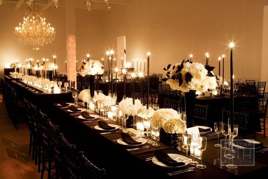Long table setting