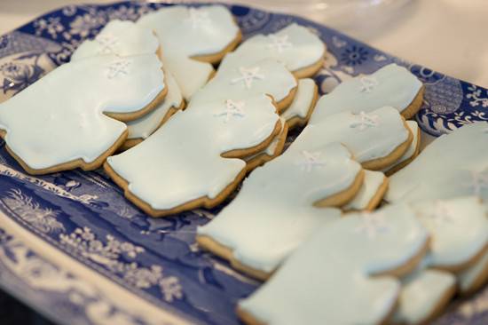 Custom wedding cookies