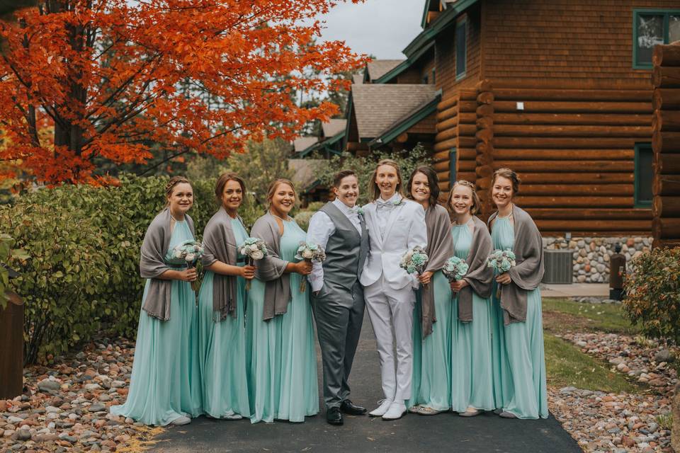 October Bridal Party