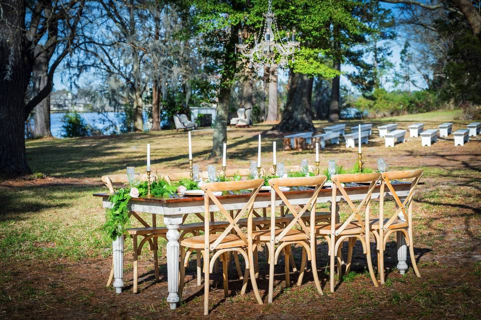 Outdoor reception - Karen Doody Photography