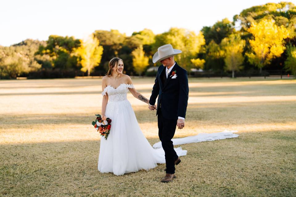 Wedding in Van Dickson Ranch