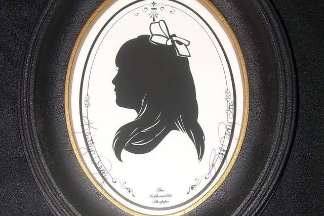 Hand cut silhouette
