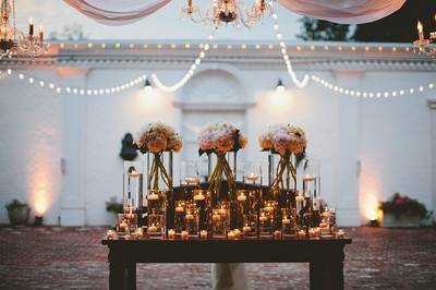 Candles and decor