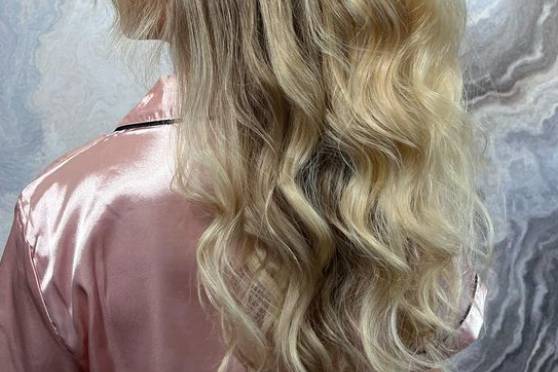 Pony half up