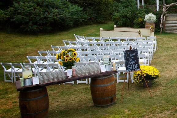 Wedding ceremony stage​